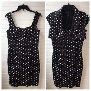 WHBM 2pc dress and matching jacket suit